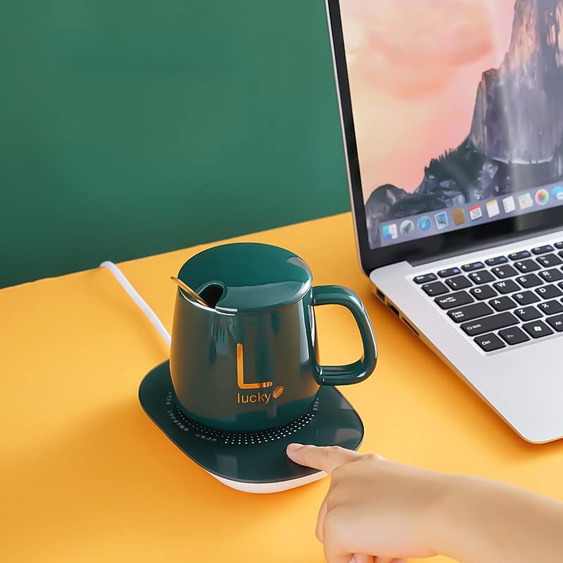 Ceramic Electric coffee Mug Warmer for warming &Heating Coffee,Tea, Milk Beverages, and Hot Chocolate