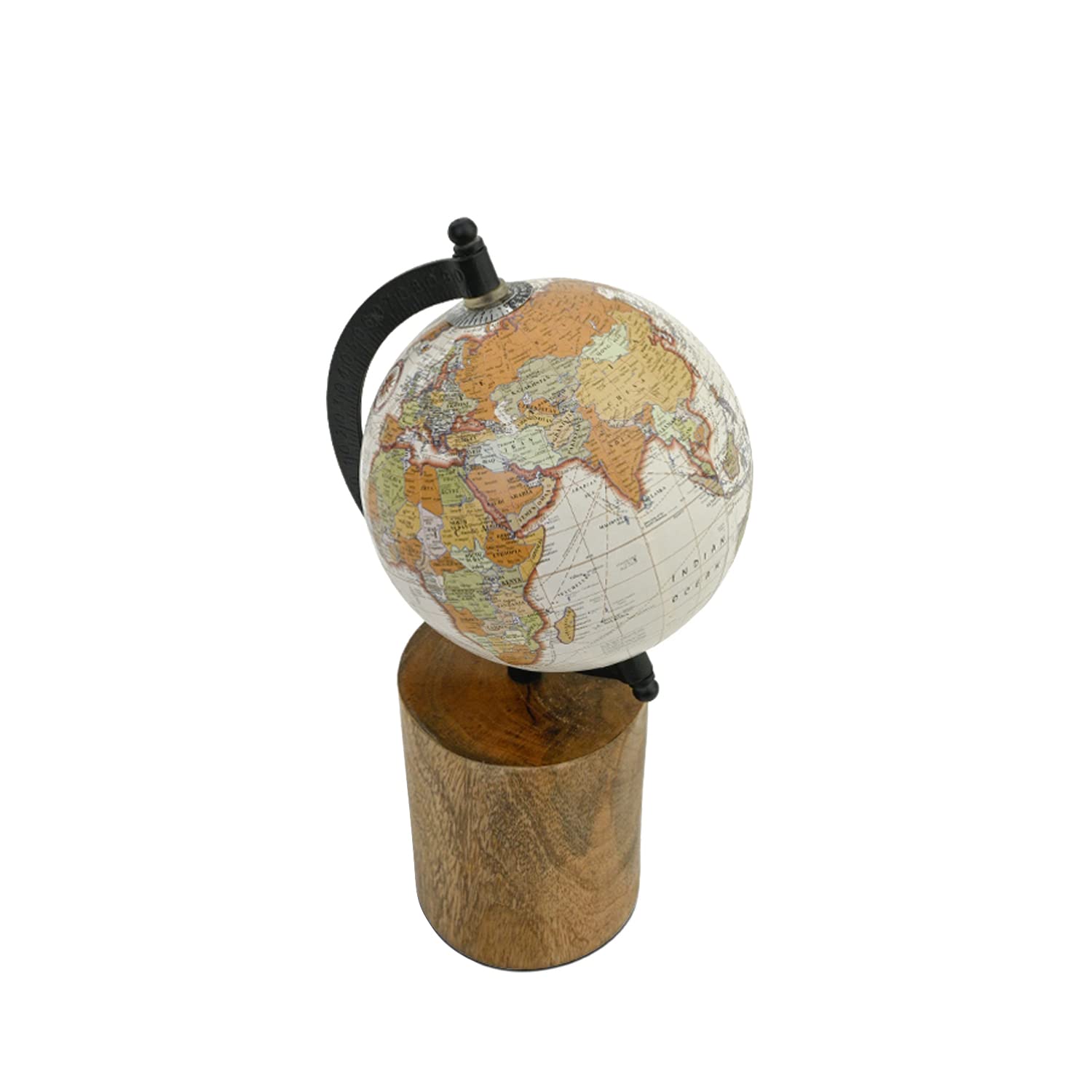 Rustic Wanderer Globe Show Piece for Home Decor, Office Decor and Decoration Items