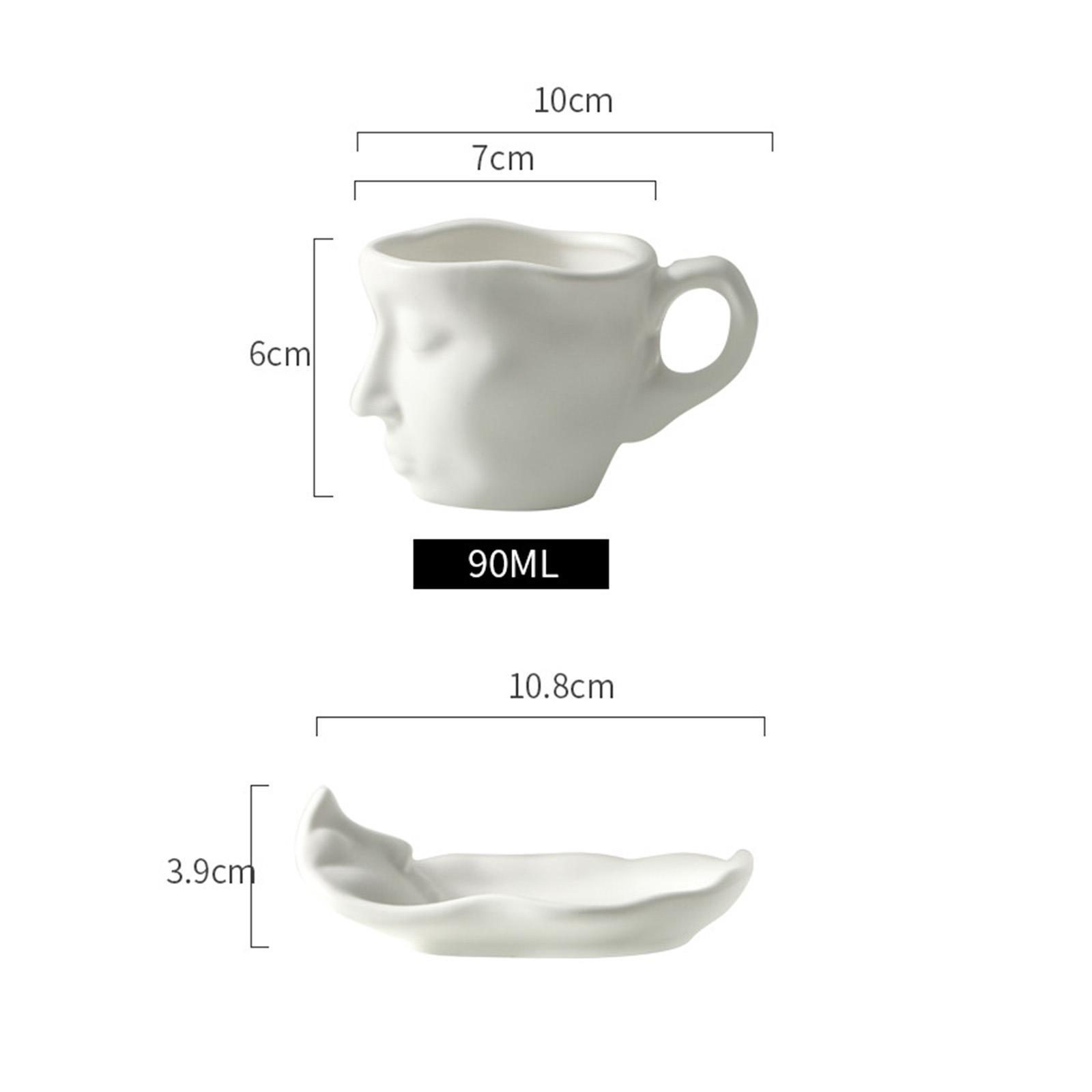 Novelty Human Face pattern Mug for House Warming kitchen
