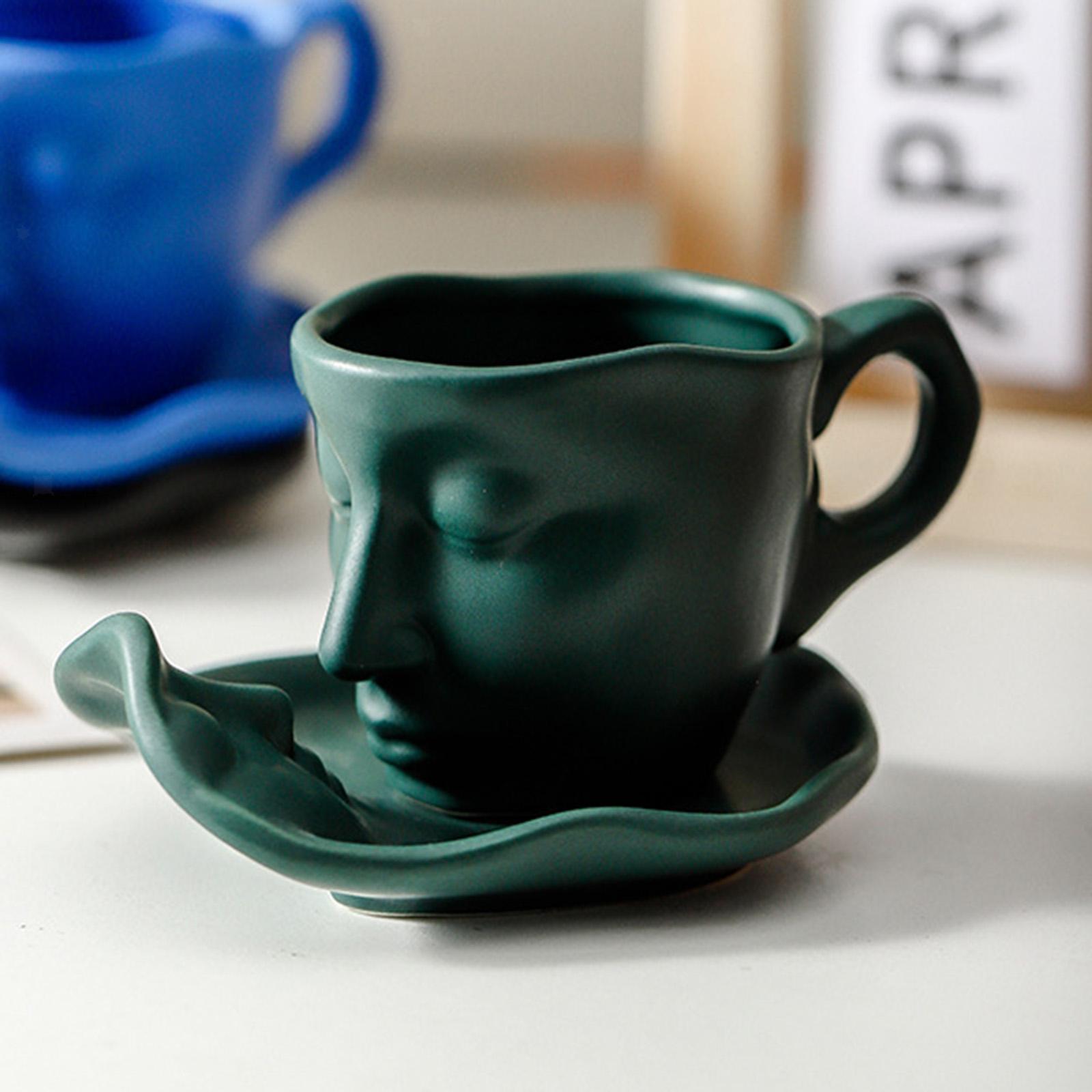 Novelty Human Face pattern Mug for House Warming kitchen