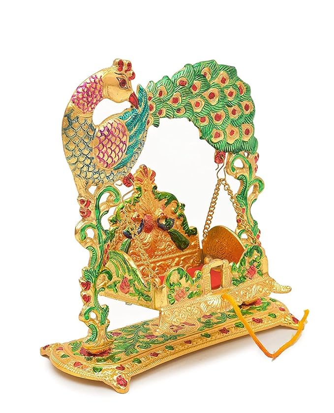 Aluminum Showpiece Laddu Gopal Jhula