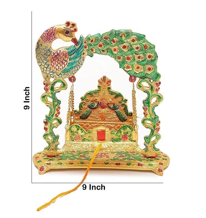 Aluminum Showpiece Laddu Gopal Jhula