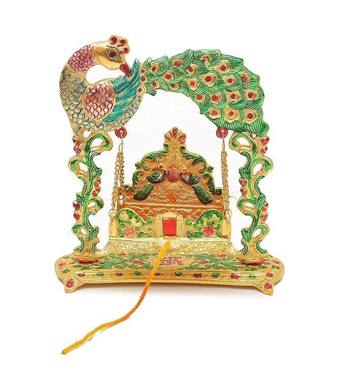 Aluminum Showpiece Laddu Gopal Jhula