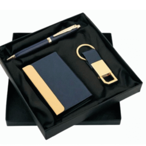 Elegant Executive Gift Set – 3 in 1 (Pen, Card Holder, Keychain)