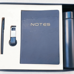 Executive Gift Set – 4 in 1 (Notebook, Pen, Keychain & Insulated Flask)