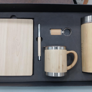 Eco-Friendly Bamboo Gift Set – 5 in 1 Sustainable Corporate Combo